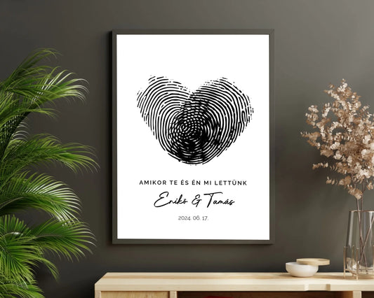 Ujjlenyomatos falikép pároknak