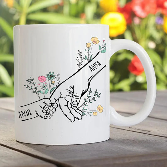 Egyedi bögre Édesanyáknak saját nevekkel