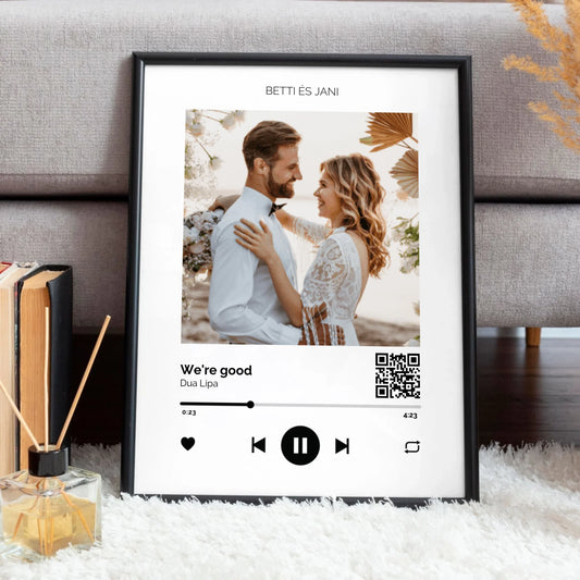 Közös dal Spotify falikép