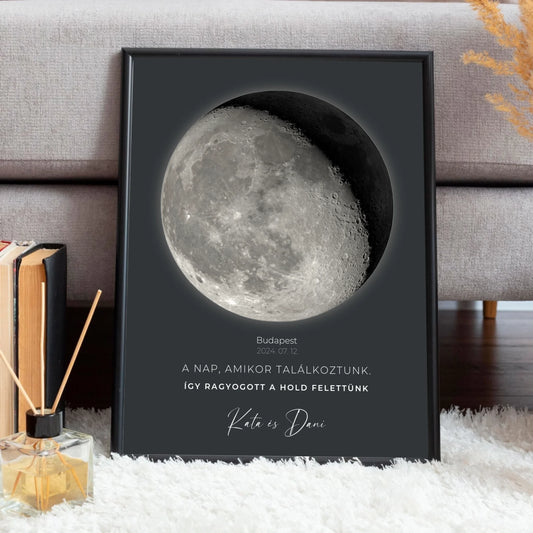 Holdfázis falikép egy fontos dátummal