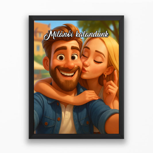 Pixar stílusú varázs falikép - saját fotóból azonnali előnézettel