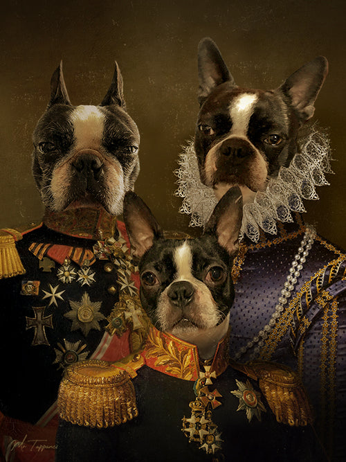 MrTappancs portré három karakterrel