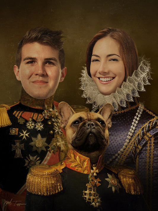 MrTappancs portré három karakterrel