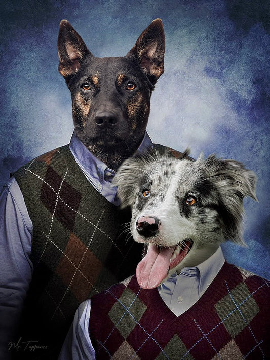 MrTappancs portré két karakterrel