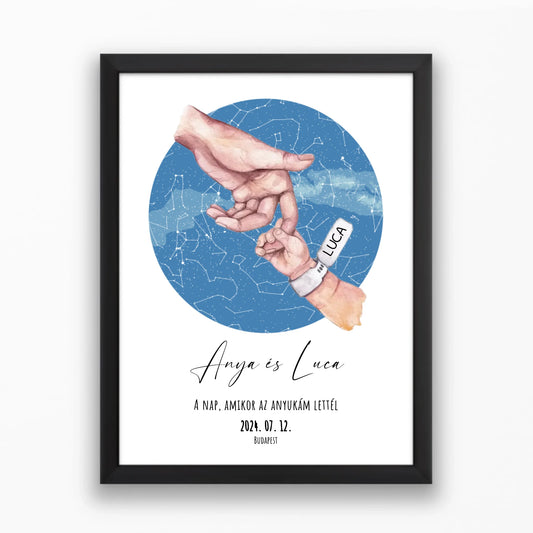 Anyák napi csillagtérkép