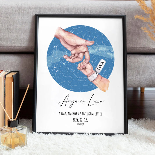 Anyák napi csillagtérkép