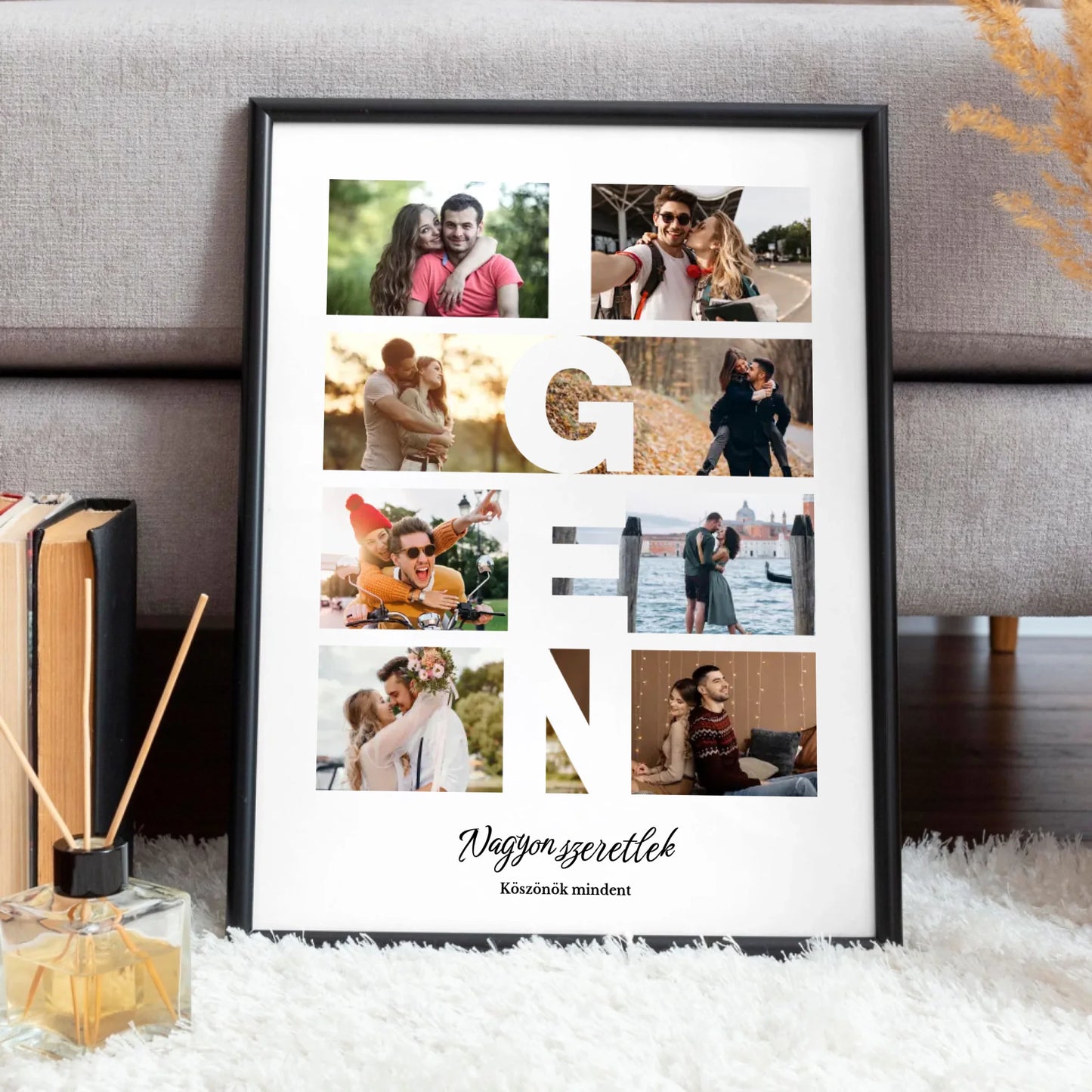 IGEN falikép 8 egyedi fotóval