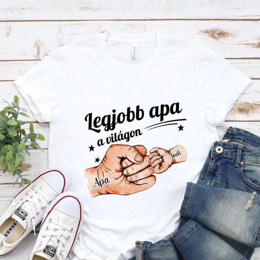 Apák napi póló Apukáknak, nagypapáknak