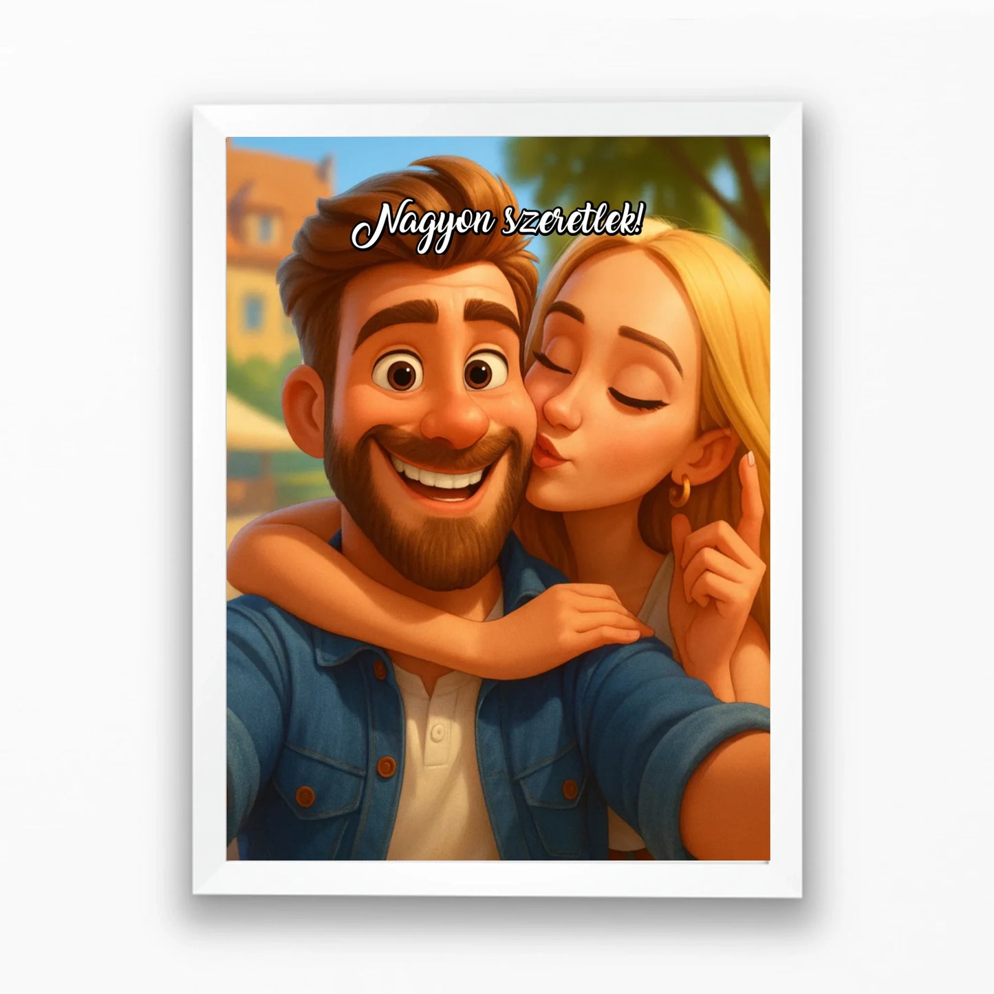 Pixar stílusú varázs falikép - saját fotóból azonnali előnézettel