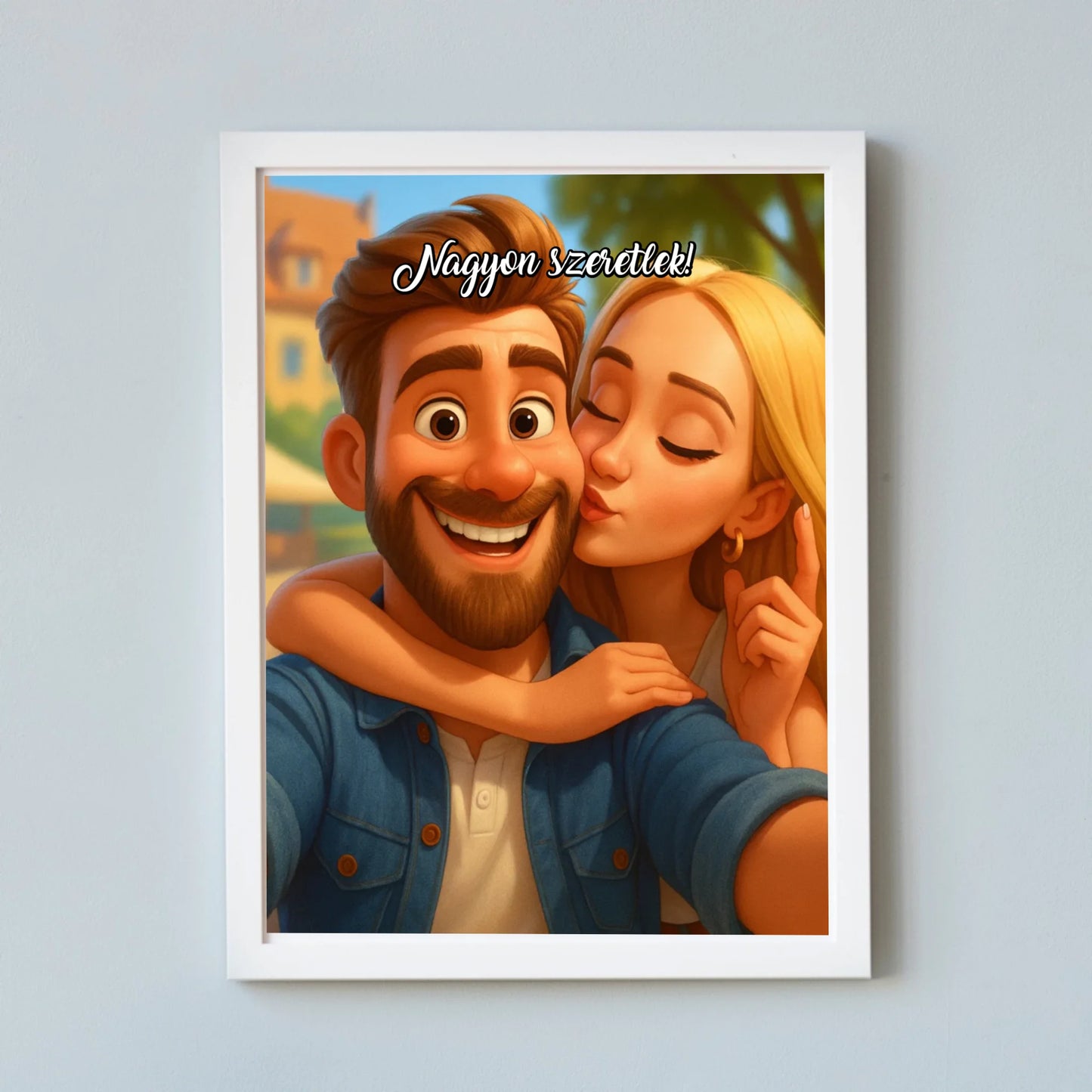 Pixar stílusú varázs falikép - saját fotóból azonnali előnézettel