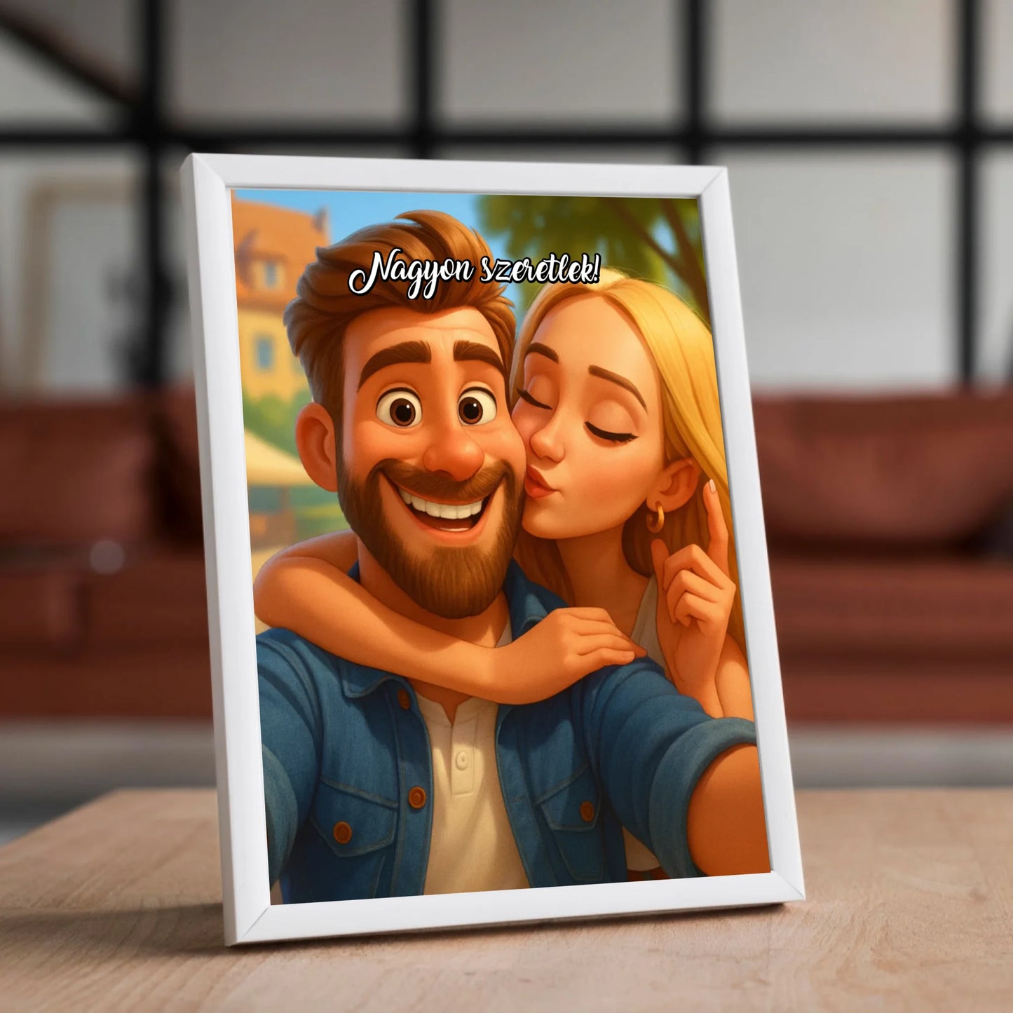 Pixar stílusú varázs falikép - saját fotóból azonnali előnézettel