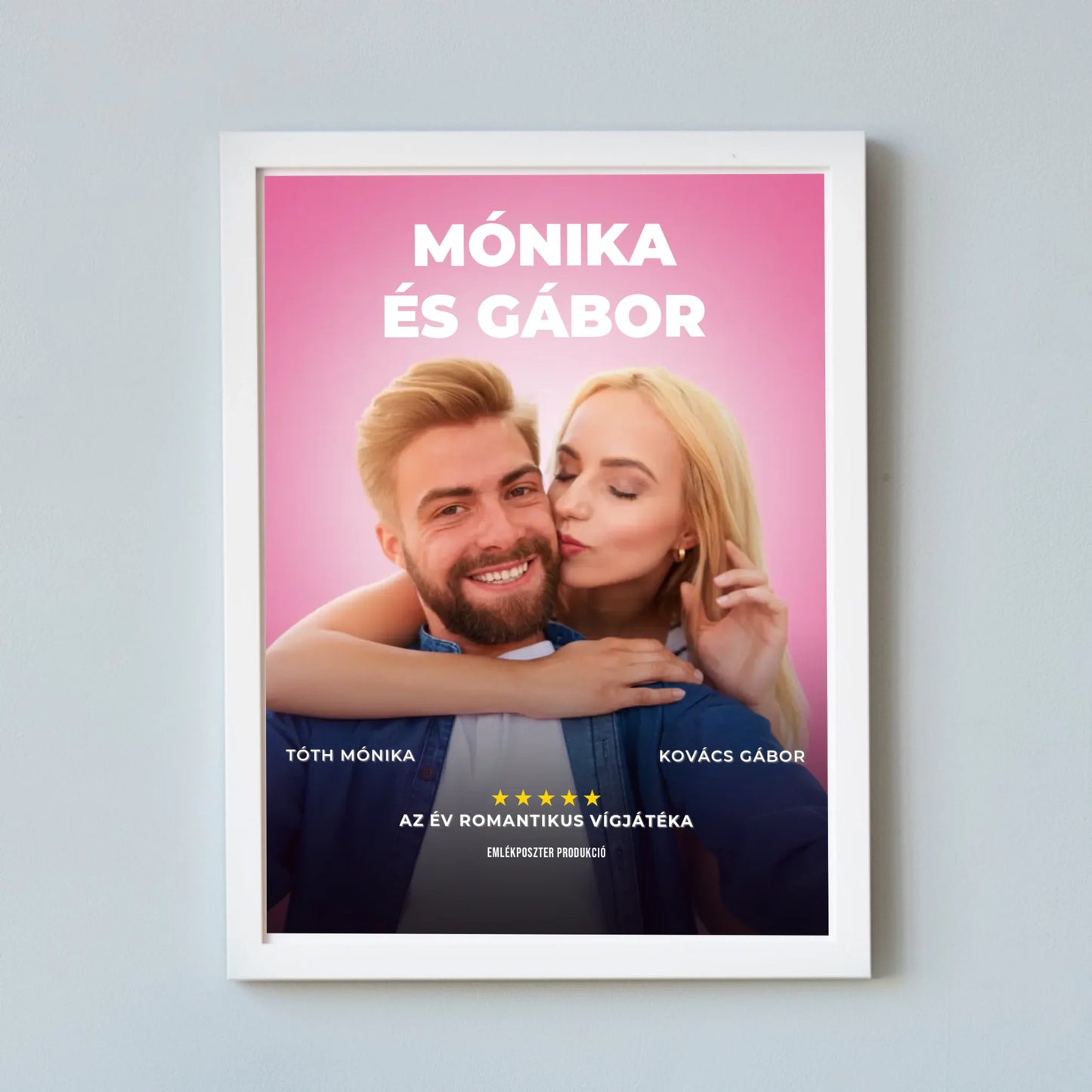 Saját filmplakát pároknak - azonnali előnézettel