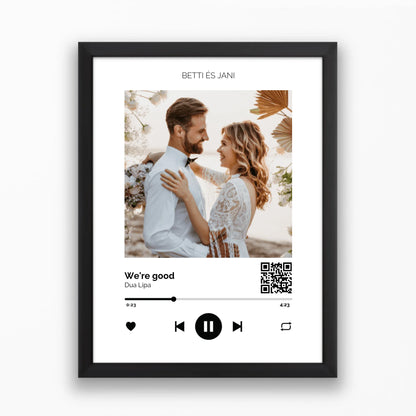 Közös dal Spotify falikép