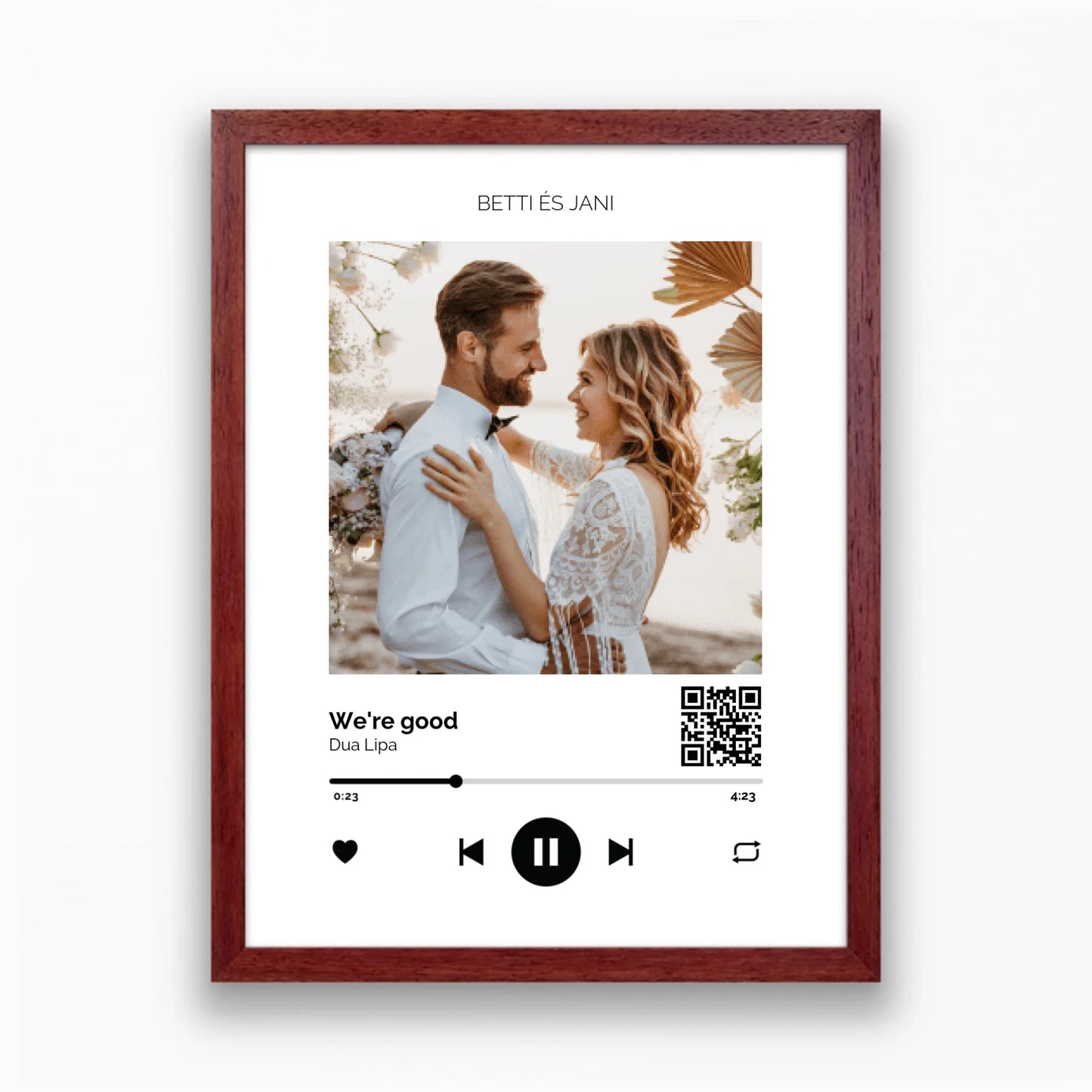 Közös dal Spotify falikép