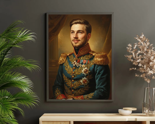 Királyi portré saját fotóból - azonnali előnézet