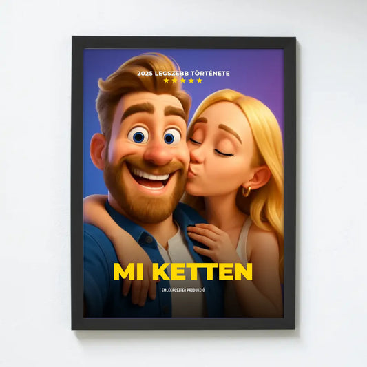 Pixar filmplakát saját fotóból - azonnali előnézet