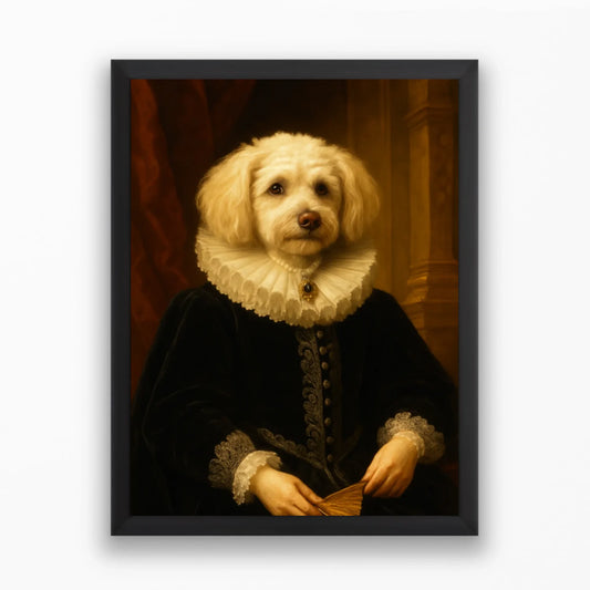 Grófnő portré saját kisállatról azonnali előnézettel (MrTappancs)