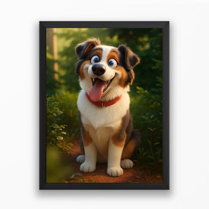 Pixar stílusú kisállatos portré saját fotóból