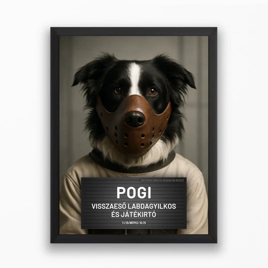 Hannibal börtönportré saját kisállattal, azonnali előnézettel