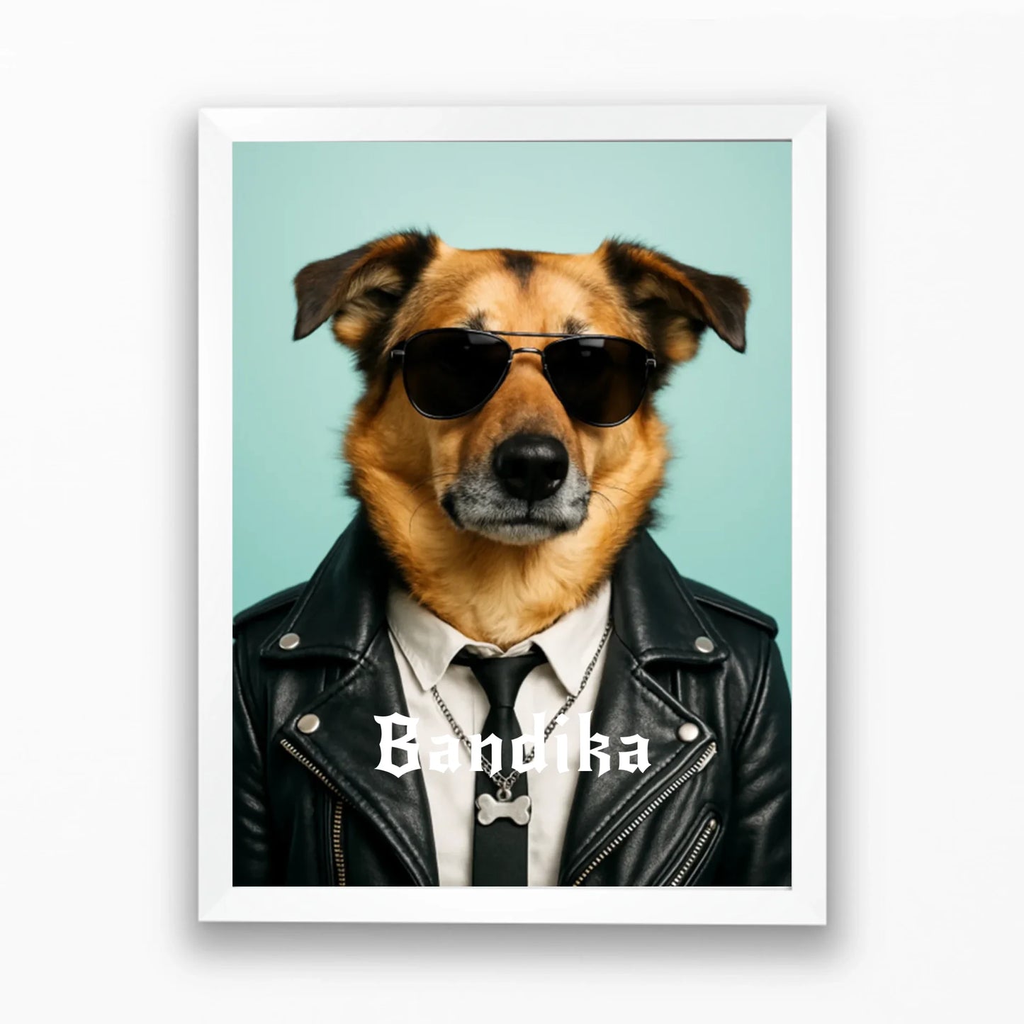 Rocksztár portré saját kisállattal, azonnali előnézettel