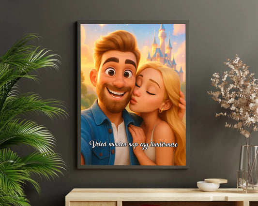 Mesebeli Disney falikép saját fotóból - azonnali előnézet