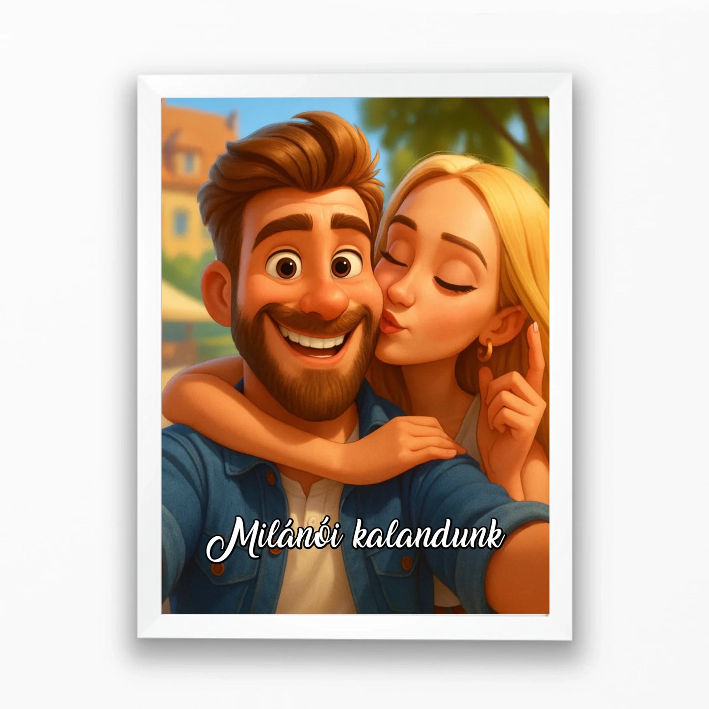 Pixar stílusú varázs falikép - saját fotóból azonnali előnézettel