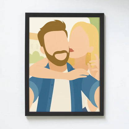 Minimalista falikép saját fotóból - azonnali előnézettel