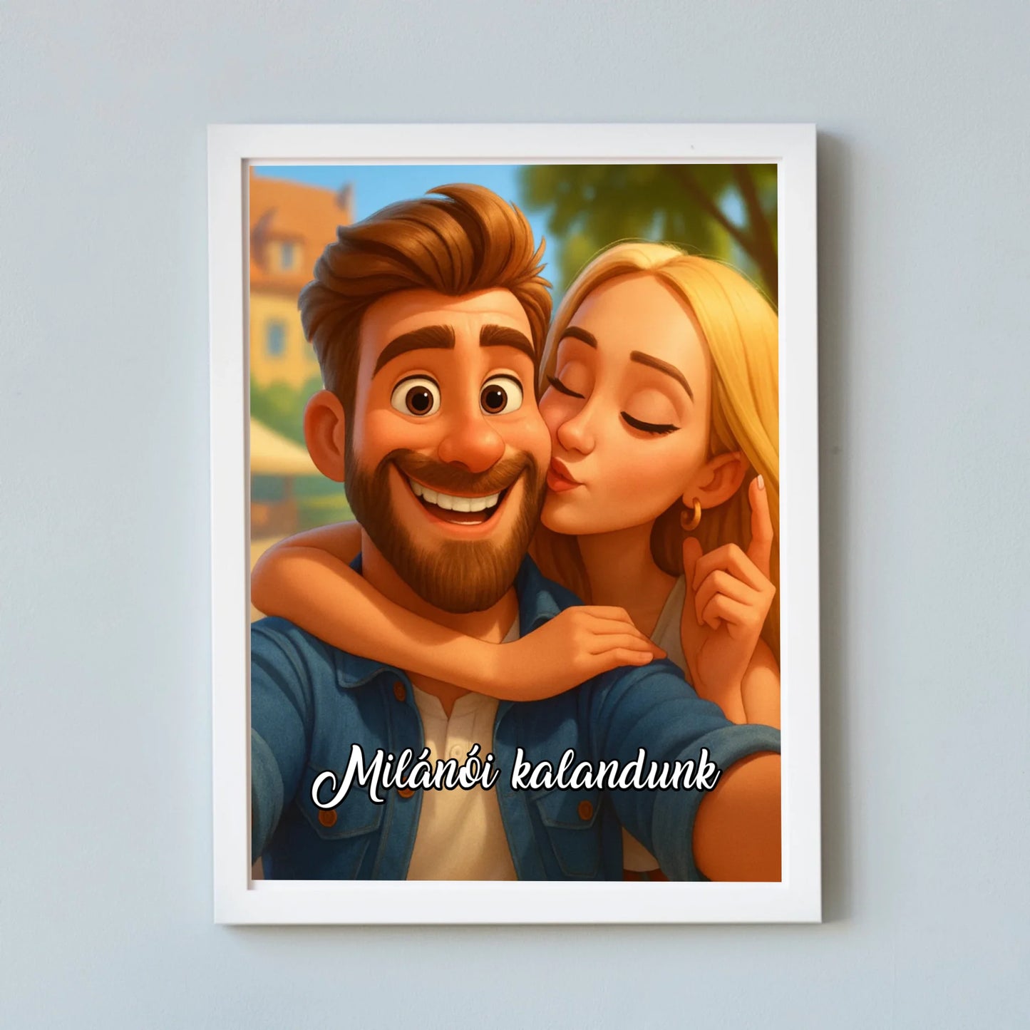 Pixar stílusú varázs falikép - saját fotóból azonnali előnézettel