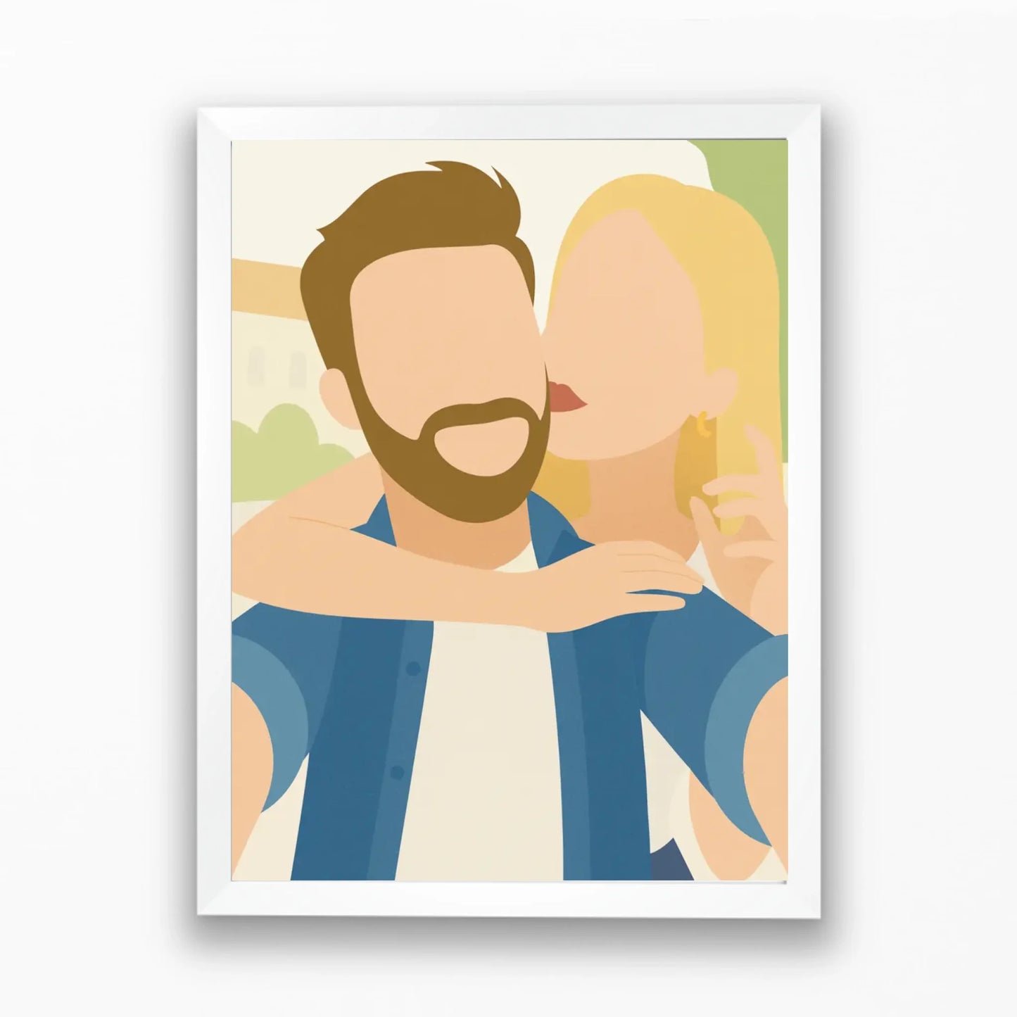 Minimalista falikép saját fotóból - azonnali előnézettel