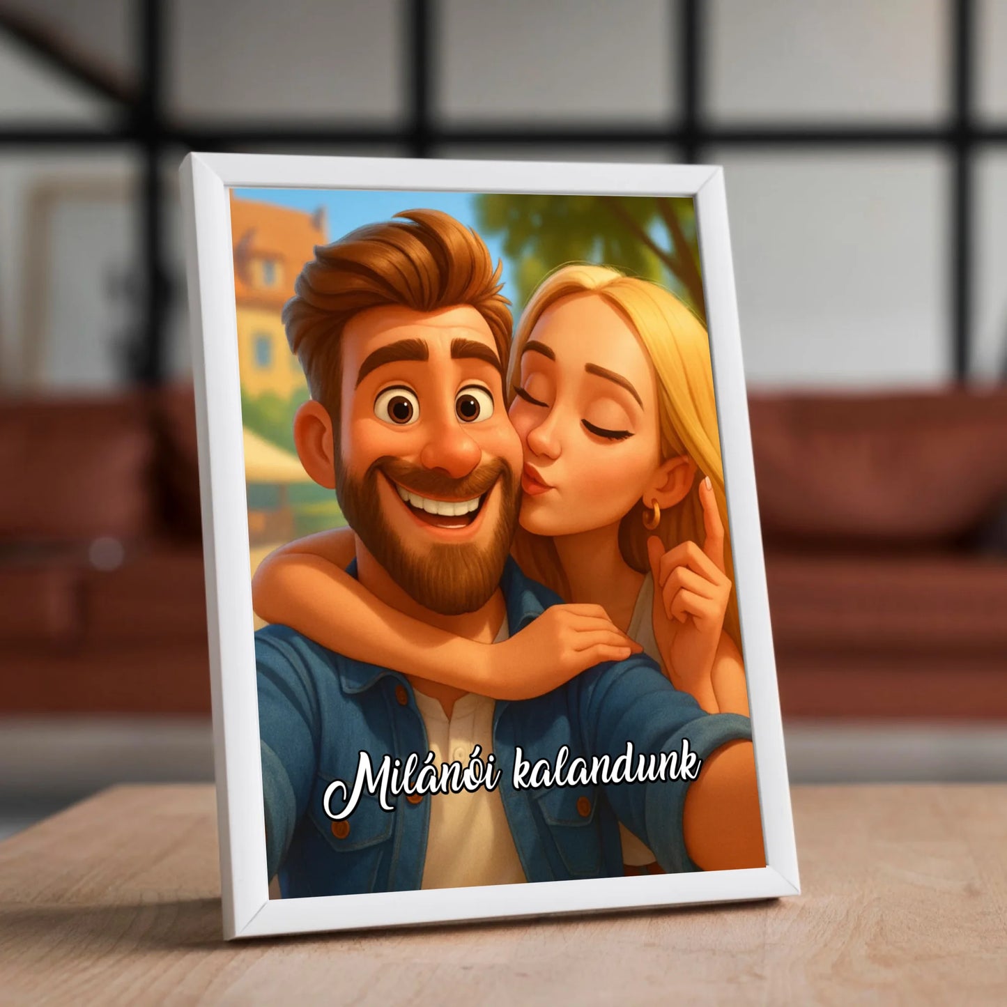 Pixar stílusú varázs falikép - saját fotóból azonnali előnézettel