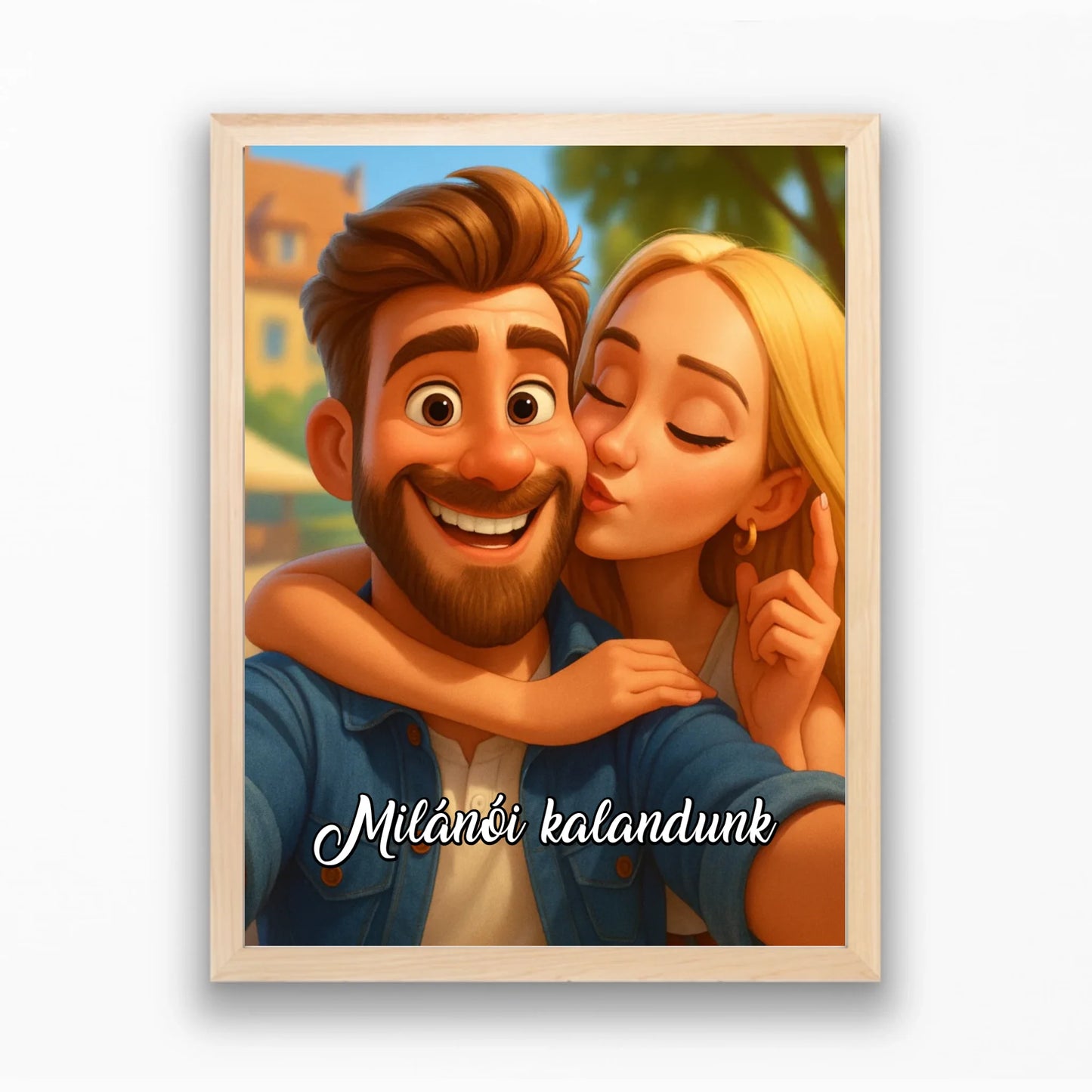 Pixar stílusú varázs falikép - saját fotóból azonnali előnézettel