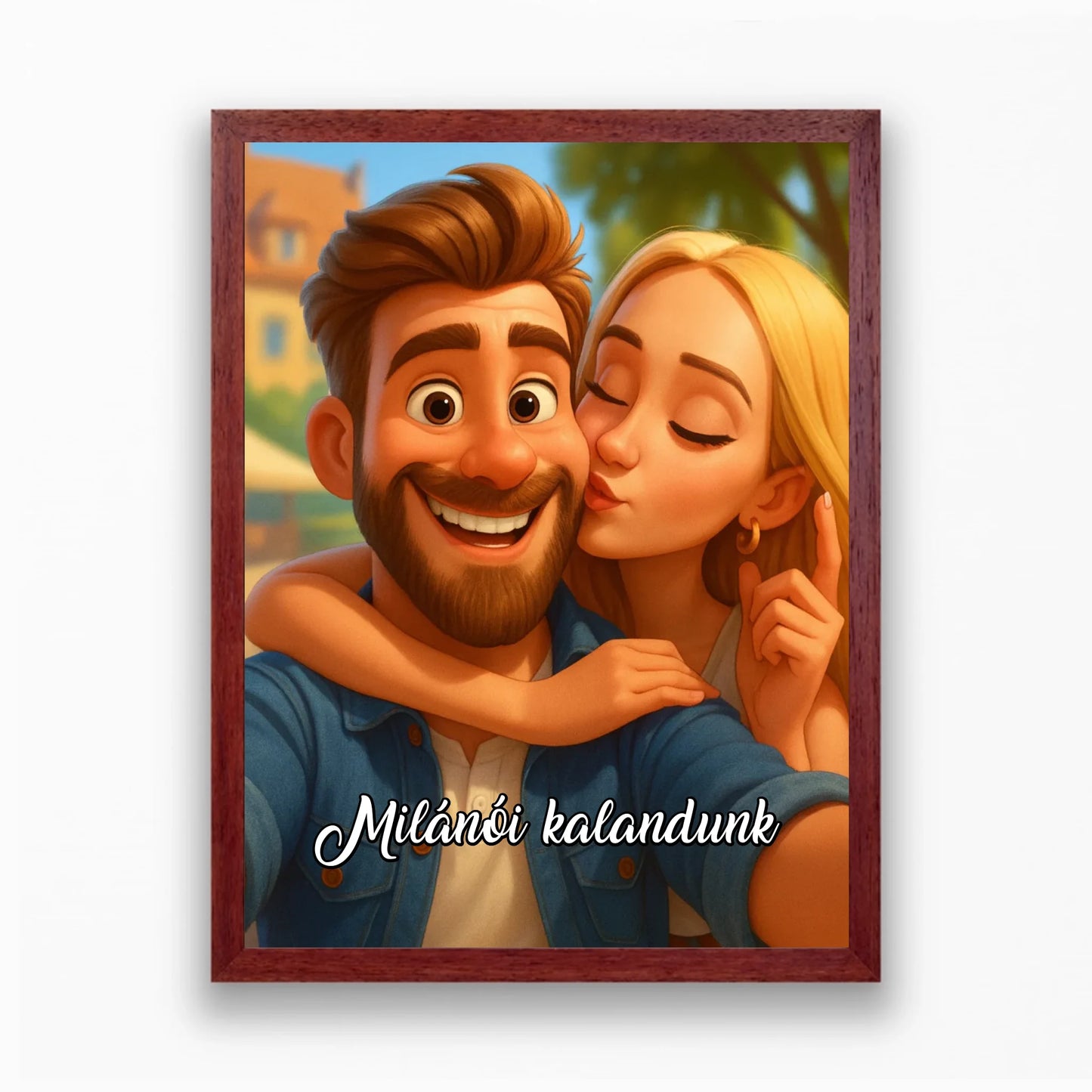 Pixar stílusú varázs falikép - saját fotóból azonnali előnézettel