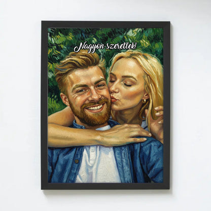 Van Gogh stílusú falikép saját fotódból - azonnali látvány