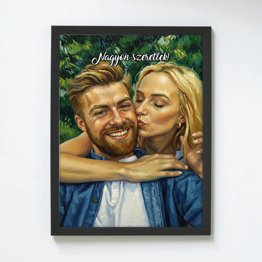 Van Gogh stílusú falikép saját fotódból - azonnali látvány