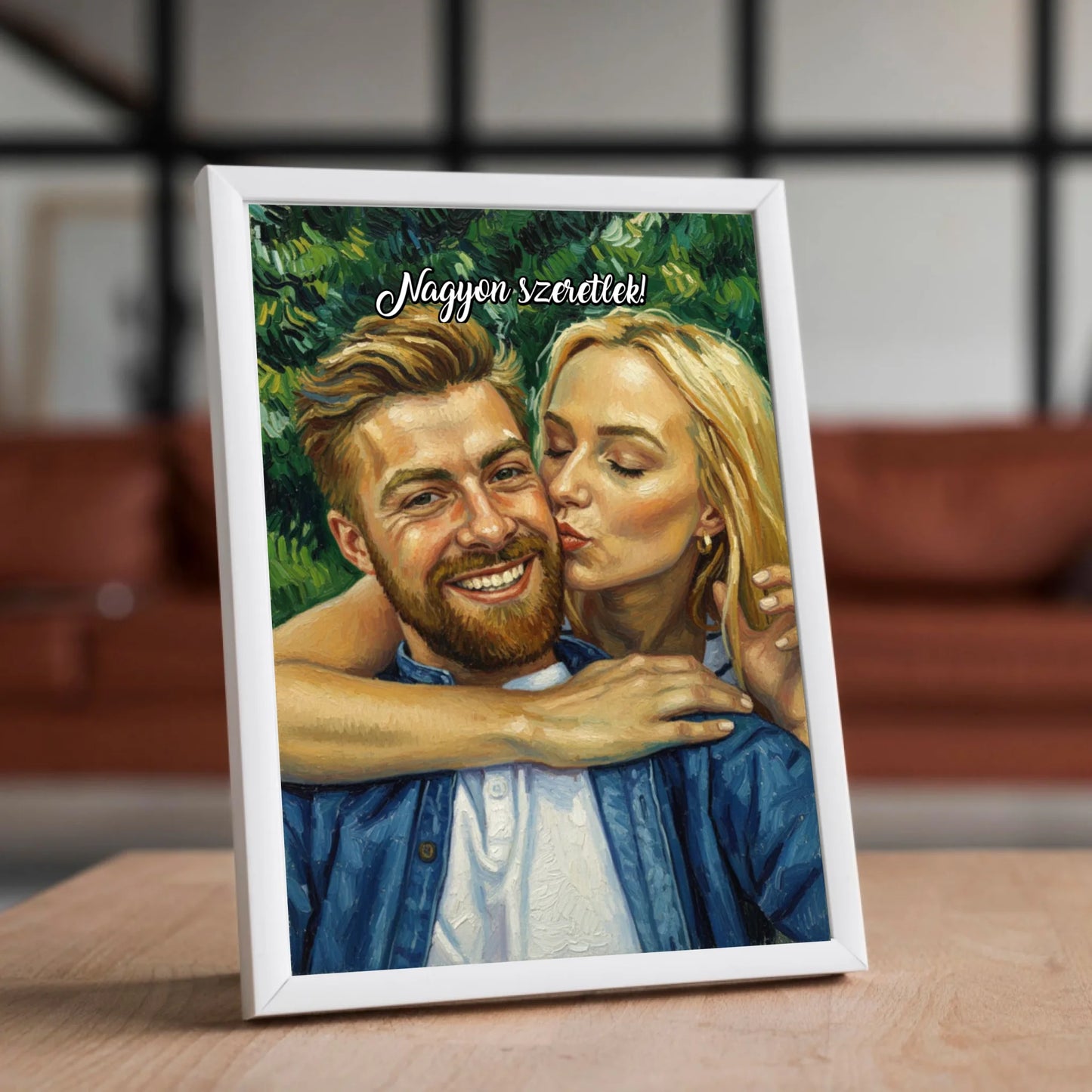 Van Gogh stílusú falikép saját fotódból - azonnali látvány