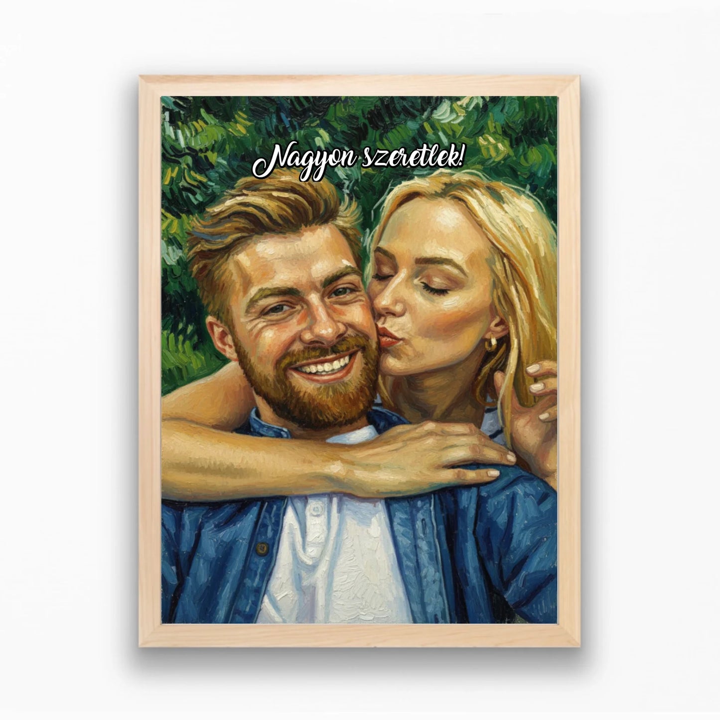 Van Gogh stílusú falikép saját fotódból - azonnali látvány