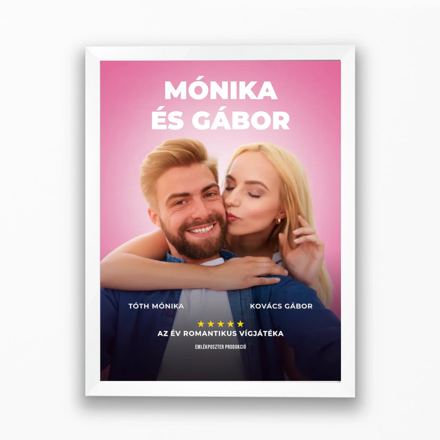 Saját filmplakát pároknak - azonnali előnézettel