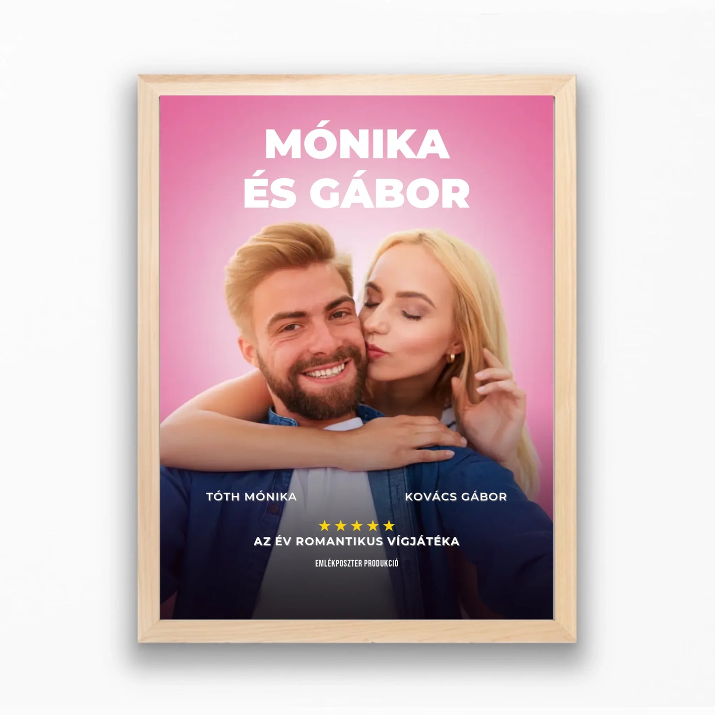 Saját filmplakát pároknak - azonnali előnézettel