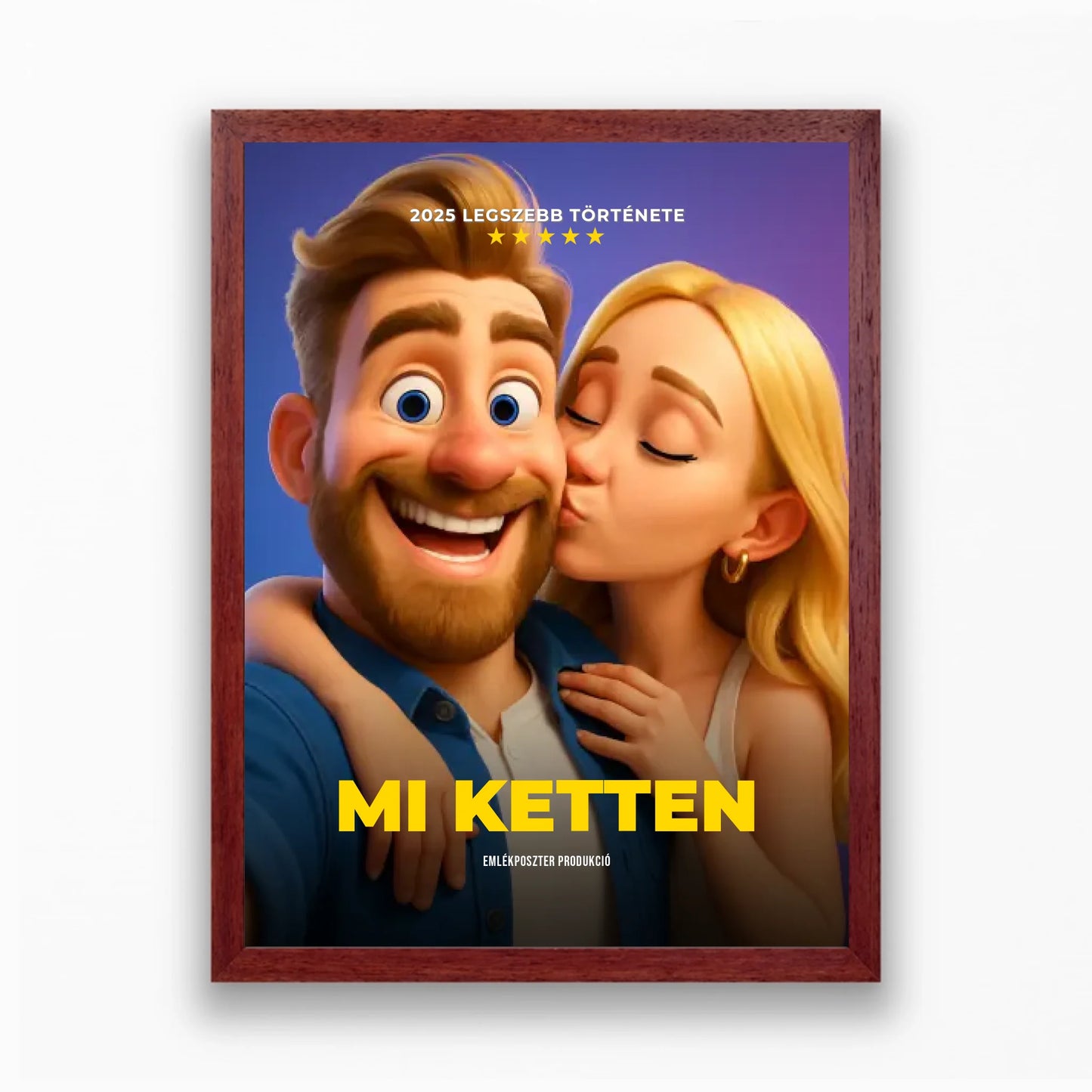 Pixar filmplakát saját fotóból - azonnali előnézet