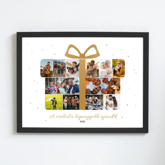 Ajándék falikép saját fotókkal