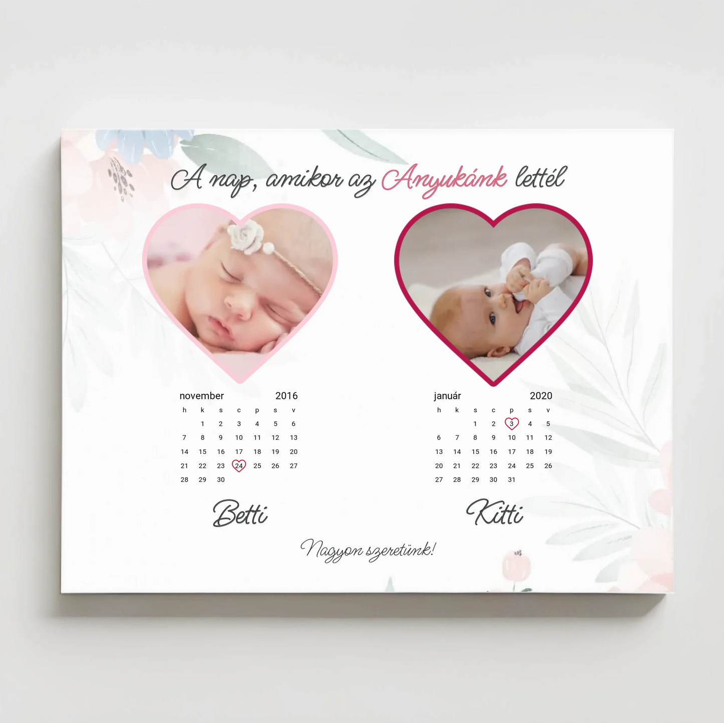 Anyák napi falikép anyukáknak, nagymamáknak