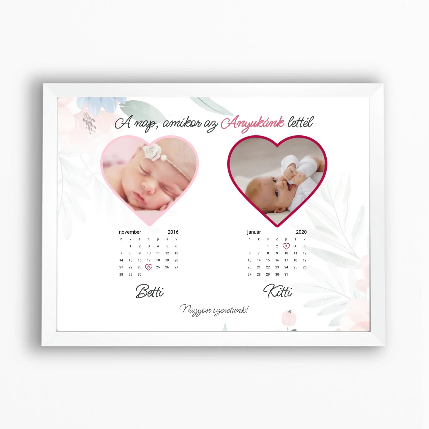 Anyák napi falikép anyukáknak, nagymamáknak