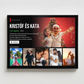 Karácsonyi Netflix falikép saját fotókkal, azonnali előnézet
