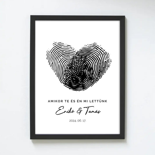 Ujjlenyomatos falikép pároknak