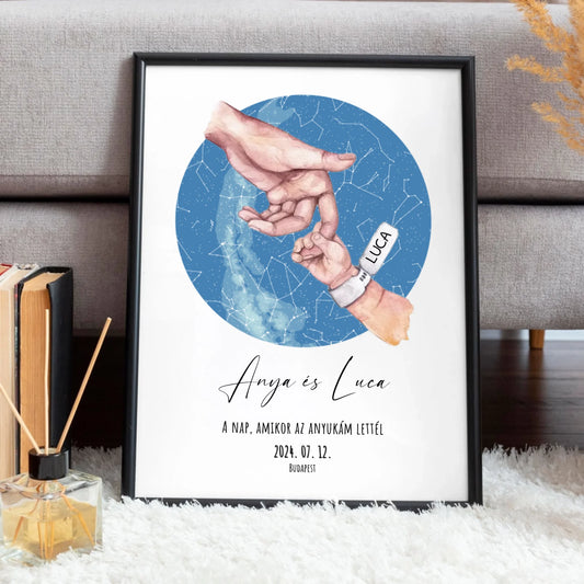 Anyák napi csillagtérkép