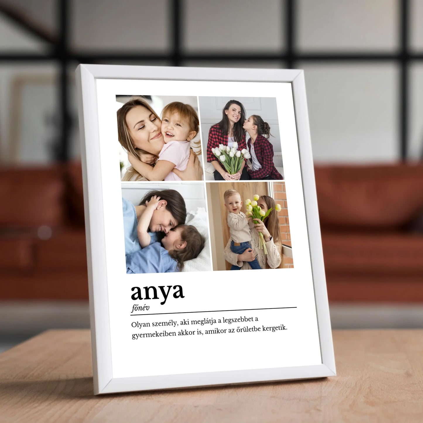 Anyák napi definíció falikép saját fotókkal