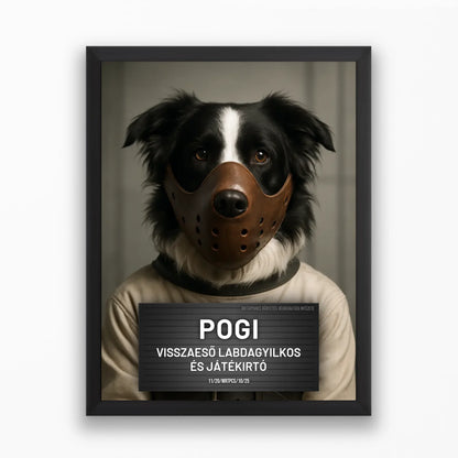 Hannibal börtönportré saját kisállattal, azonnali előnézettel