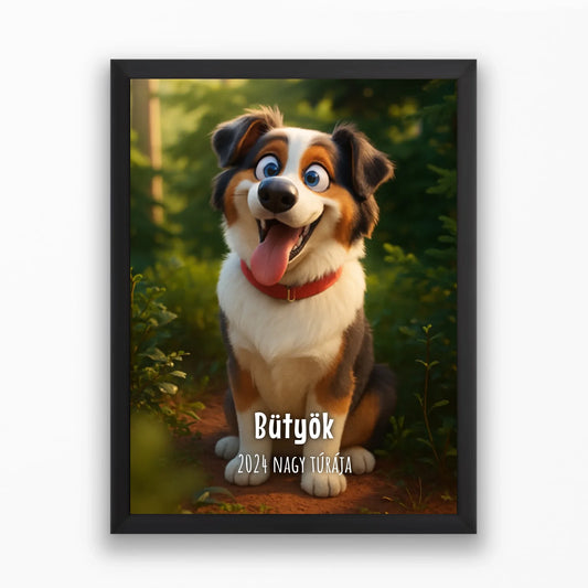 Pixar stílusú kisállatos portré saját fotóból