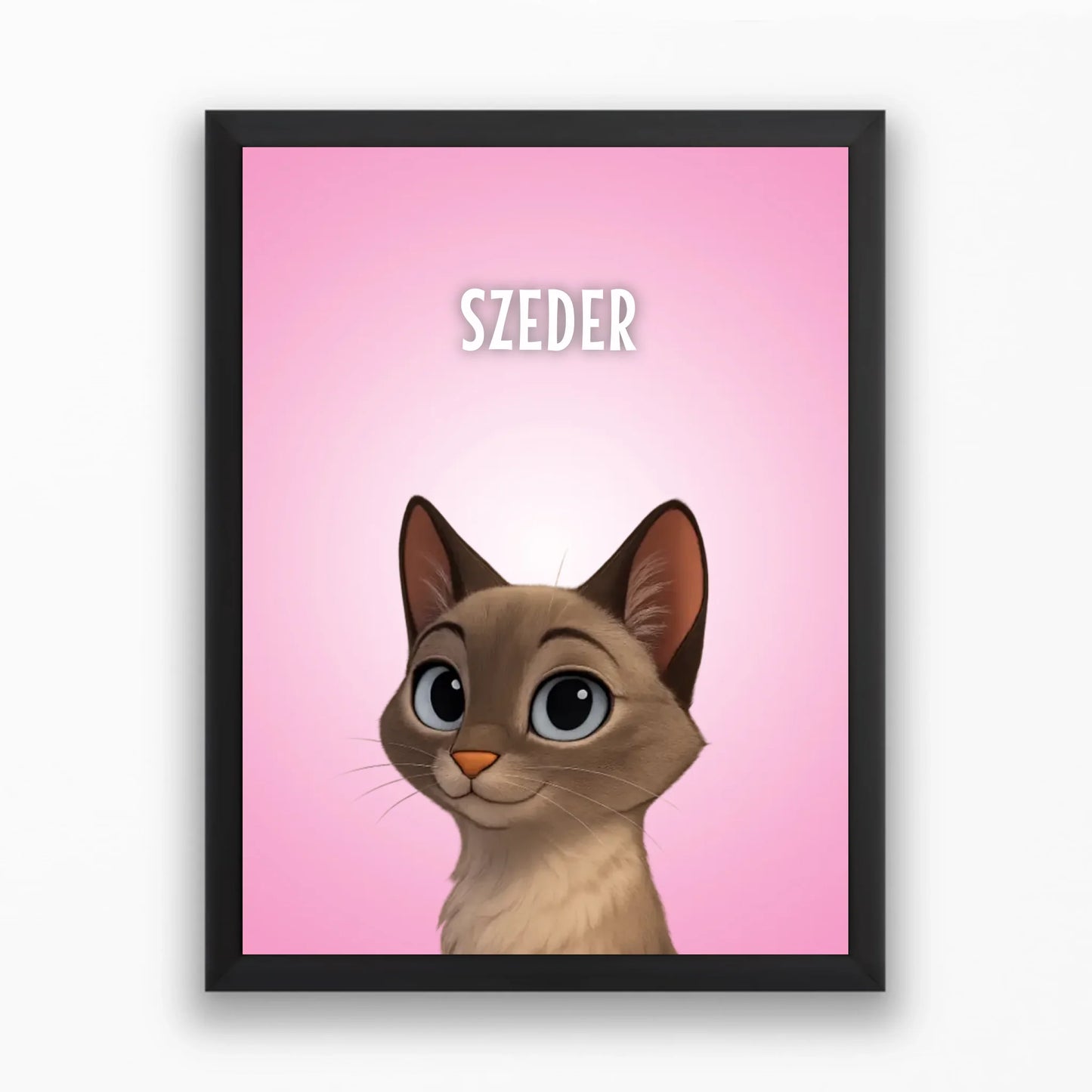 Kisállatos portré Disney stílusban - azonnali előnézettel