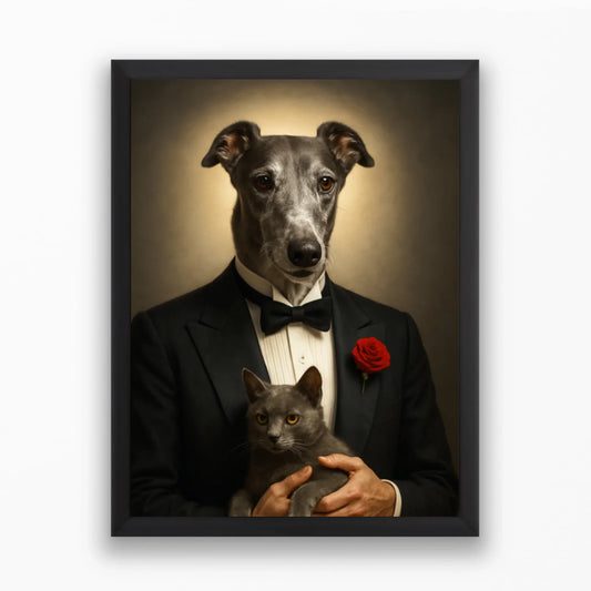 MrTappancs keresztapa portré saját kutyádról